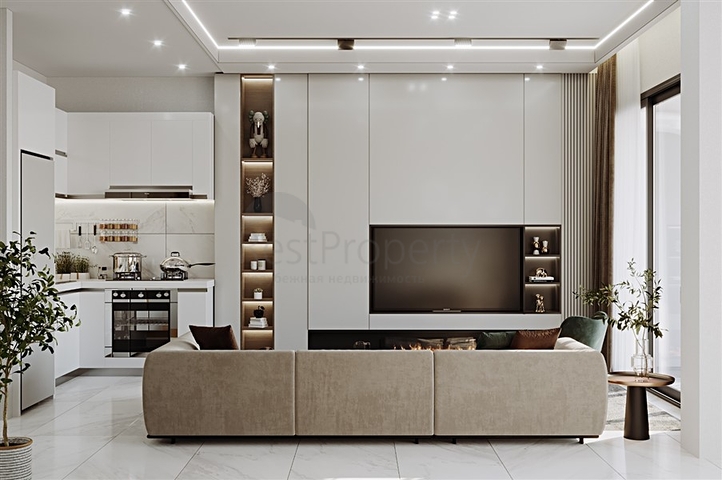 Новый строящийся комплекс в районе Тосмур