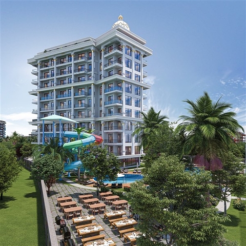 Новый строящийся комплекс в районе Тосмур