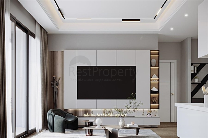 Новый строящийся комплекс в районе Тосмур