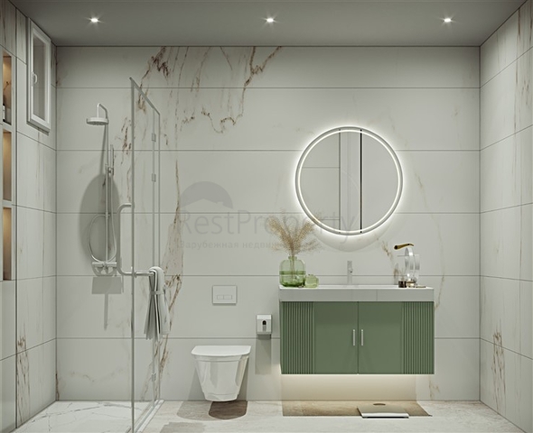 Новый строящийся комплекс в районе Тосмур