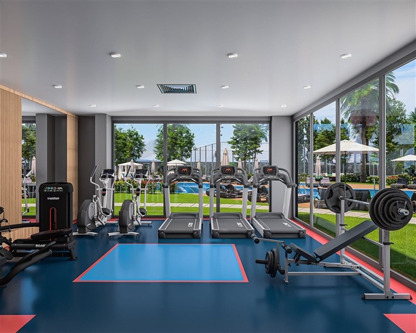 Новый строящийся комплекс в районе Тосмур