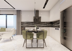 Квартира 1+1 в новом комплексе премиум класса