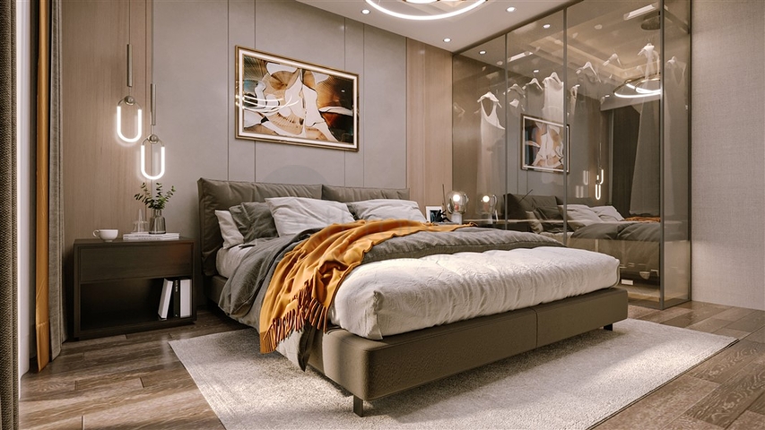 Квартира планировкой 1+1 в районе Каргыджак