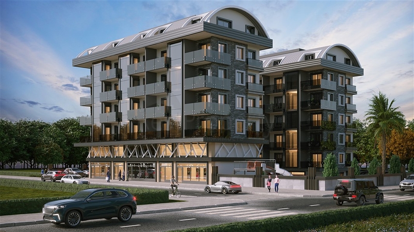 Квартира планировкой 1+1 в районе Каргыджак