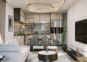 Квартира планировкой 1+1 в районе Каргыджак