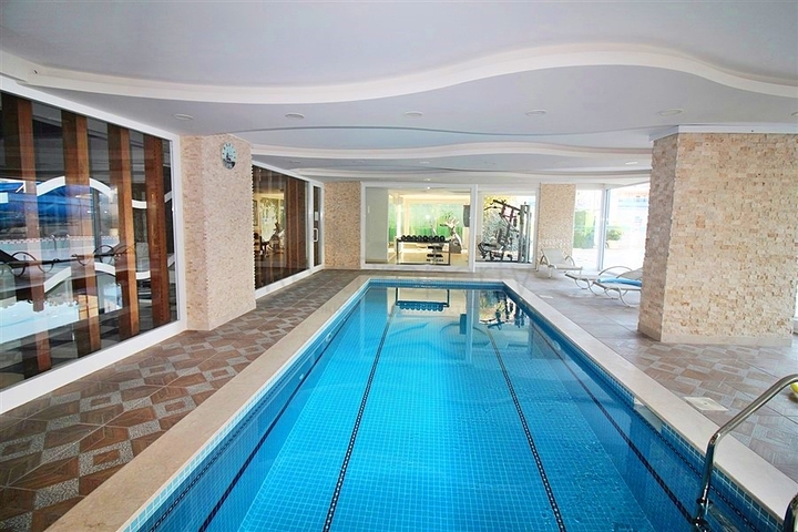 Апартаменты планировкой 1+1 в уютном комплексе в Махмутларе 