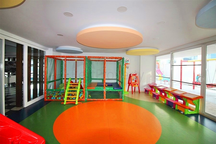 Апартаменты планировкой 1+1 в уютном комплексе в Махмутларе 