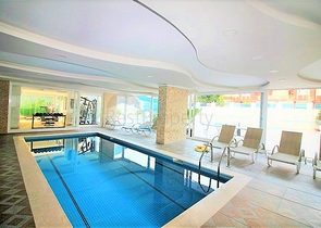 Апартаменты планировкой 1+1 в уютном комплексе в Махмутларе 