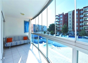 Апартаменты планировкой 1+1 в уютном комплексе в Махмутларе 