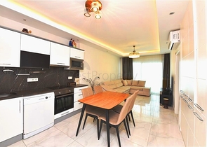 Апартаменты планировкой 1+1 в уютном комплексе в Махмутларе 