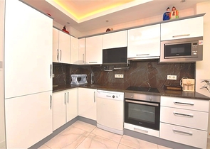 Апартаменты планировкой 1+1 в уютном комплексе в Махмутларе 