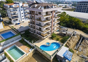 Квартира 3+1 в тихом и живописном районе Алании