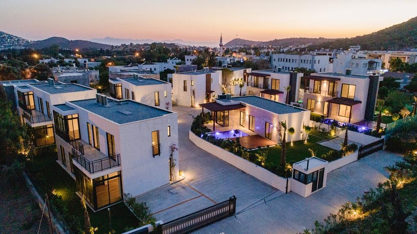 Комплекс из резиденций и вилл в живописном месте в районе Гюмюшлюк