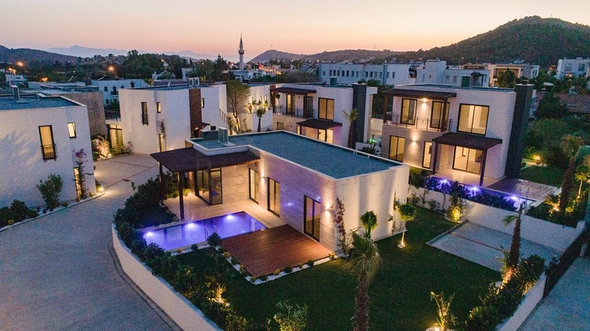 Комплекс из резиденций и вилл в живописном месте в районе Гюмюшлюк