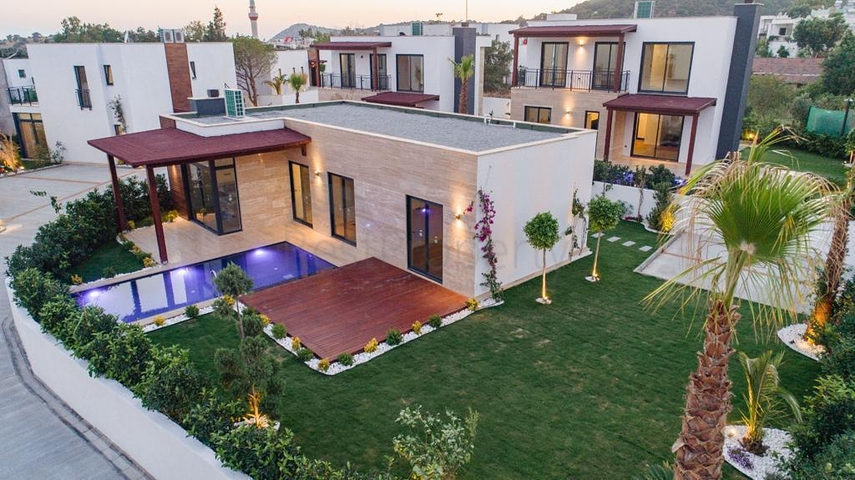 Комплекс из резиденций и вилл в живописном месте в районе Гюмюшлюк