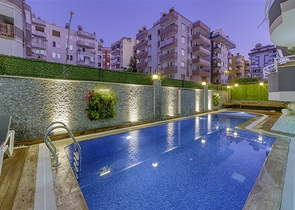 Квартира 2+1 в районе Махмутлар в 500 м от моря 