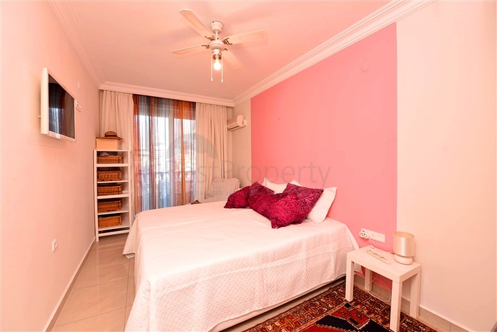 Квартира в 300 метрах до моря в популярном среди туристов районе Махмутлар