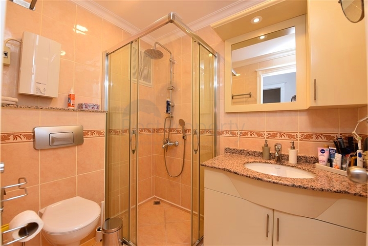 Квартира в 300 метрах до моря в популярном среди туристов районе Махмутлар