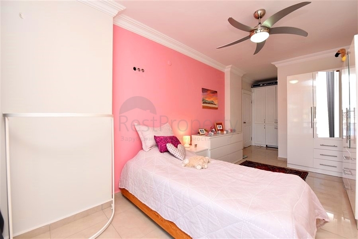 Квартира в 300 метрах до моря в популярном среди туристов районе Махмутлар