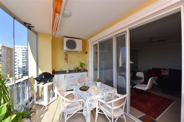 Квартира в 300 метрах до моря в популярном среди туристов районе Махмутлар