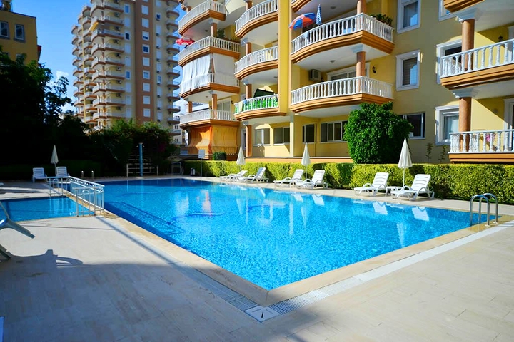 Квартира в 300 метрах до моря в популярном среди туристов районе Махмутлар