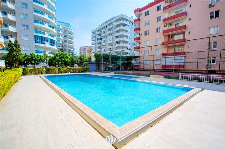 Квартира в 300 метрах до моря в популярном среди туристов районе Махмутлар