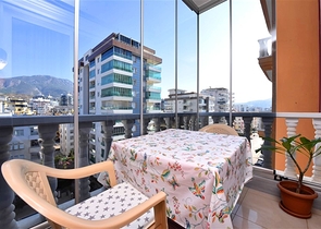 Квартира в 300 метрах до моря в популярном среди туристов районе Махмутлар