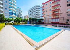 Квартира в 300 метрах до моря в популярном среди туристов районе Махмутлар