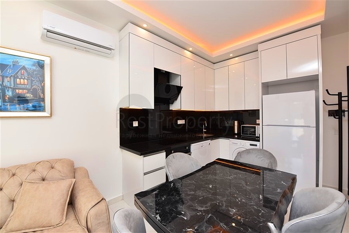 Новая квартира 1+1 в Махмутларе