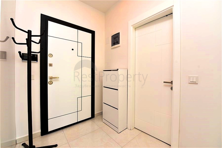 Новая квартира 1+1 в Махмутларе