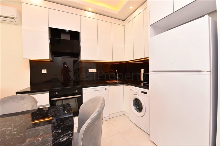 Новая квартира 1+1 в Махмутларе