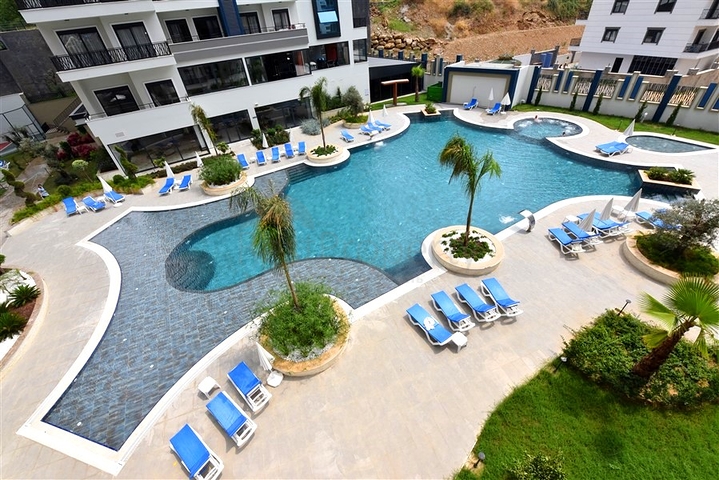 Новая квартира 1+1 в Махмутларе