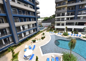 Новая квартира 1+1 в Махмутларе