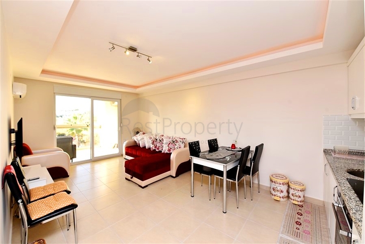 Квартира 1+1 в самом туристическом районе Алании - Авсаллар 