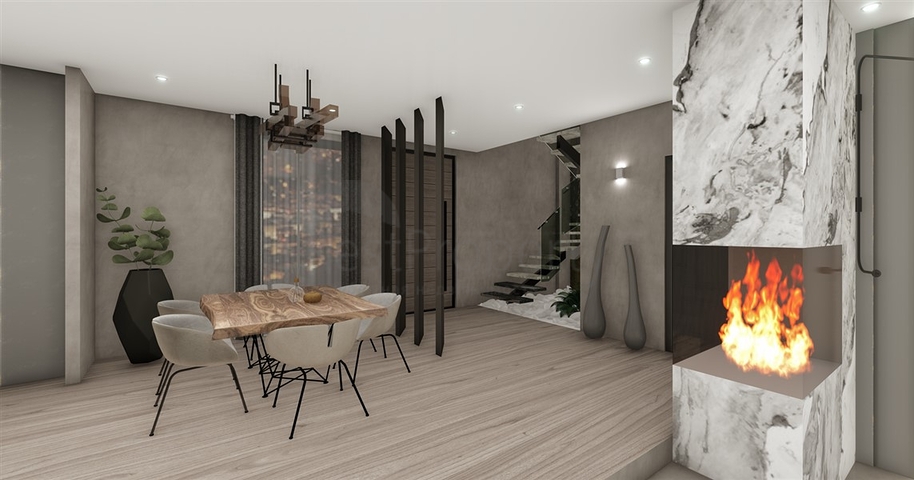 Виллы в районе Джикджилли с потрясающими панорамными видами