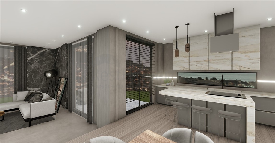 Виллы в районе Джикджилли с потрясающими панорамными видами