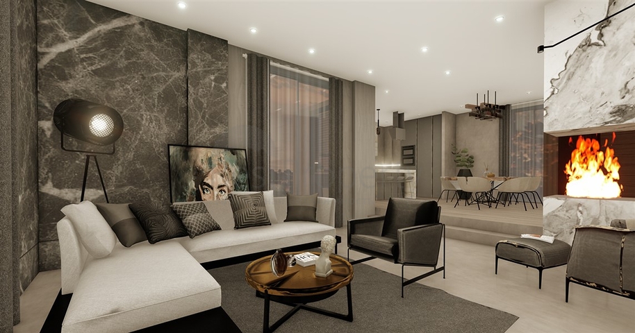 Виллы в районе Джикджилли с потрясающими панорамными видами