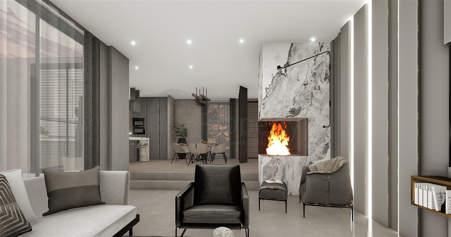 Виллы в районе Джикджилли с потрясающими панорамными видами