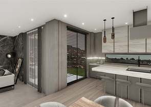 Виллы в районе Джикджилли с потрясающими панорамными видами