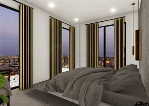 Виллы в районе Джикджилли с потрясающими панорамными видами