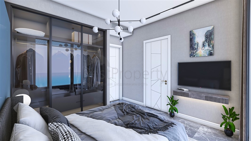 Новый проект вилл в районе Бекташ в самом центре Алании