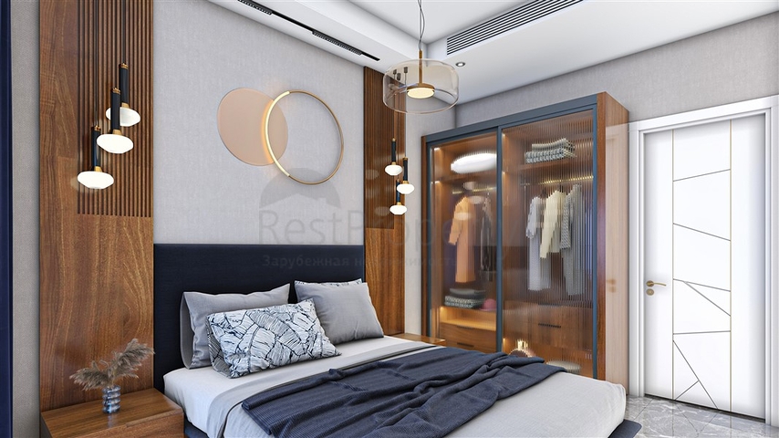 Новый проект вилл в районе Бекташ в самом центре Алании