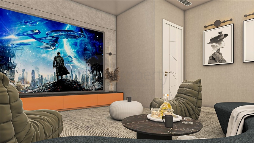 Новый проект вилл в районе Бекташ в самом центре Алании