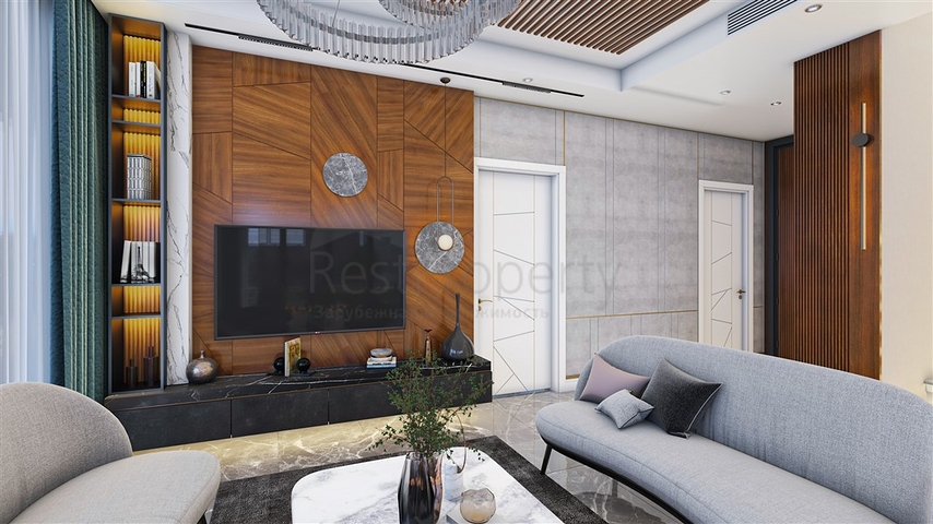 Новый проект вилл в районе Бекташ в самом центре Алании