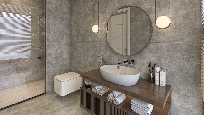 Новый проект вилл в районе Бекташ в самом центре Алании