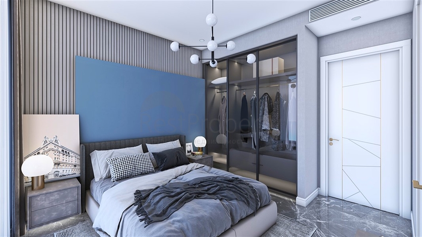 Новый проект вилл в районе Бекташ в самом центре Алании