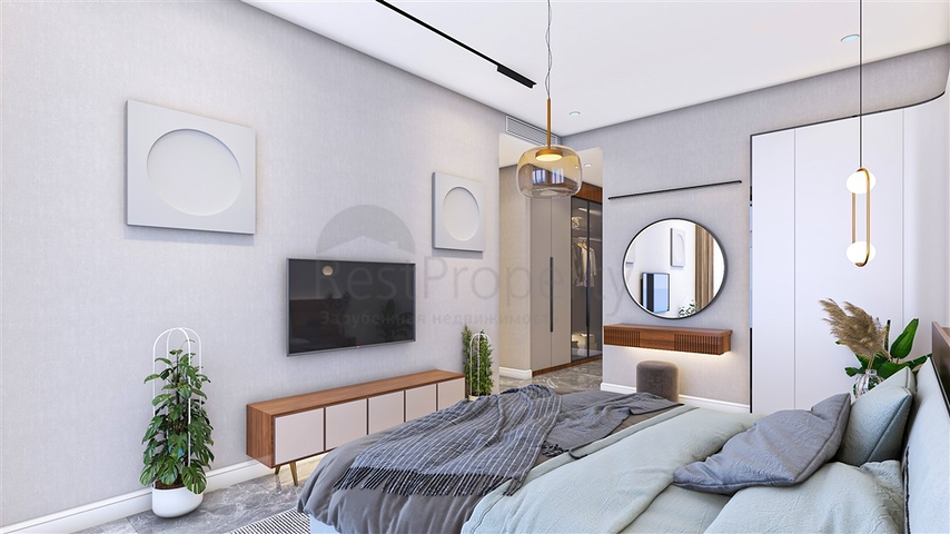 Новый проект вилл в районе Бекташ в самом центре Алании