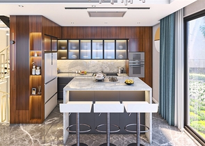 Новый проект вилл в районе Бекташ в самом центре Алании