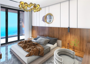 Новый проект вилл в районе Бекташ в самом центре Алании