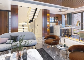 Новый проект вилл в районе Бекташ в самом центре Алании